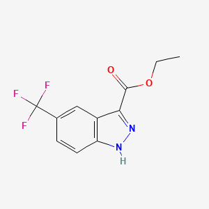 ethyl 5-(trifluoromethyl)-1H-indazole-3-carboxylate