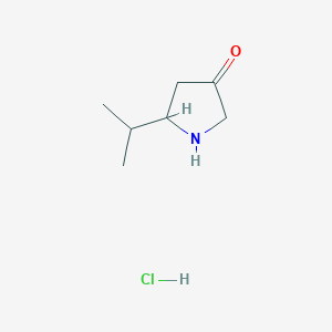 5-Isopropylpyrrolidin-3-one hcl