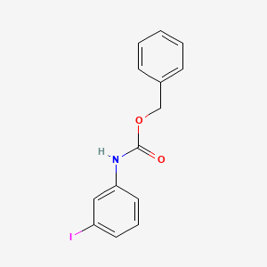 molecular formula C14H12INO2 B13028726 N-Cbz-3-iodoaniline 