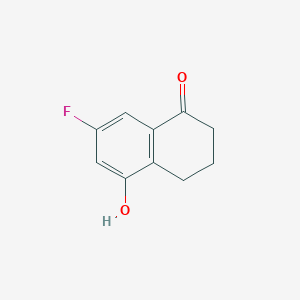 7-Fluoro-5-hydroxy-3,4-dihydronaphthalen-1(2H)-one