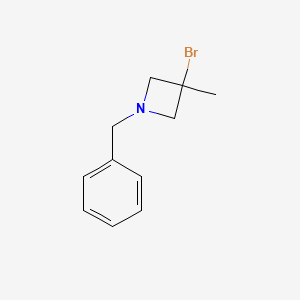 1-Benzyl-3-bromo-3-methylazetidine