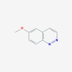 molecular formula C9H8N2O B13028889 6-Methoxycinnoline 