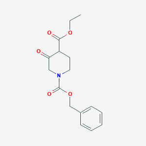 1-Benzyl 4-ethyl 3-oxopiperidine-1,4-dicarboxylate