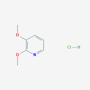 molecular formula C7H10ClNO2 B13028940 2,3-Dimethoxypyridine hydrochloride 