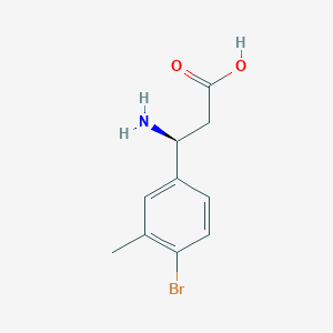 (S)-3-Amino-3-(4-bromo-3-methylphenyl)propanoicacidhcl