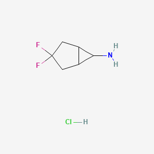 3,3-Difluorobicyclo[3.1.0]hexan-6-amine hydrochloride