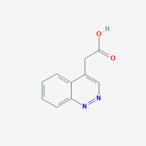 2-(Cinnolin-4-yl)acetic acid