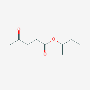 molecular formula C9H16O3 B13029096 sec-Butyl4-oxopentanoate 