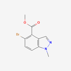 Methyl 5-bromo-1-methyl-1H-indazole-4-carboxylate