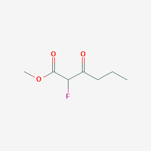 Methyl 2-fluoro-3-oxohexanoate