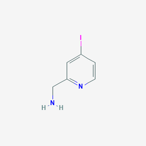 molecular formula C6H7IN2 B13029119 (4-Iodopyridin-2-yl)methanamine 