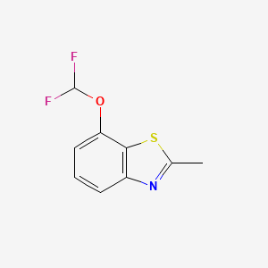 7-(Difluoromethoxy)-2-methylbenzo[d]thiazole