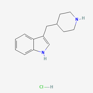 3-(Piperidin-4-ylmethyl)-1H-indole hydrochloride