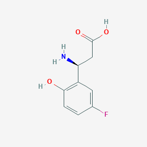 (S)-3-Amino-3-(5-fluoro-2-hydroxyphenyl)propanoicacidhcl