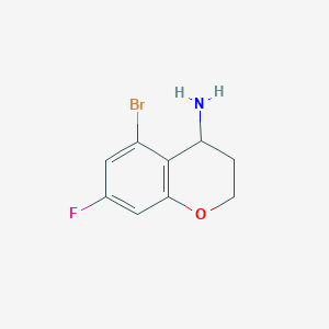 5-Bromo-7-fluorochroman-4-amine