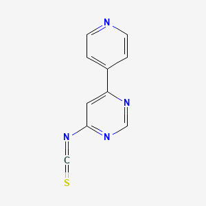 4-Isothiocyanato-6-(pyridin-4-yl)pyrimidine