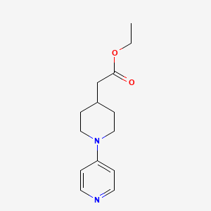 Ethyl 2-(1-(pyridin-4-yl)piperidin-4-yl)acetate