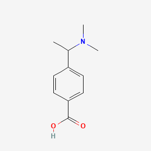 4-(1-(Dimethylamino)ethyl)benzoic acid