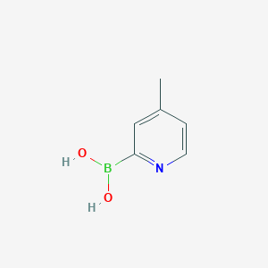 molecular formula C6H8BNO2 B1302943 4-甲基吡啶-2-硼酸 CAS No. 372963-48-9