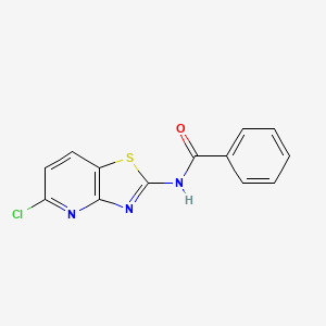 N-(5-Chlorothiazolo[4,5-b]pyridin-2-yl)benzamide