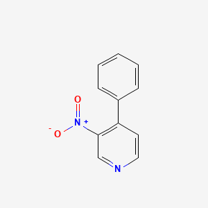 molecular formula C11H8N2O2 B1302954 3-硝基-4-苯基吡啶 CAS No. 220952-00-1