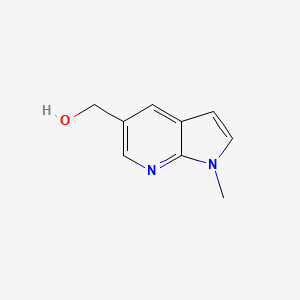 {1-methyl-1H-pyrrolo[2,3-b]pyridin-5-yl}methanol