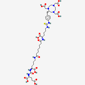 molecular formula C46H71N9O17S B13029579 Nota-psma 