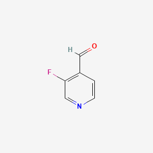 molecular formula C6H4FNO B1302963 3-Fluoroisonicotinaldehyde CAS No. 40273-47-0
