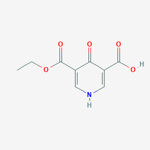 5-(Ethoxycarbonyl)-4-oxo-1,4-dihydropyridine-3-carboxylic acid