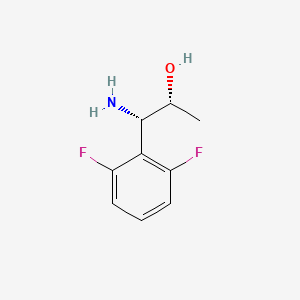 (1S,2R)-1-Amino-1-(2,6-difluorophenyl)propan-2-OL