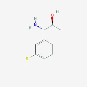 (1S,2S)-1-Amino-1-(3-methylthiophenyl)propan-2-OL