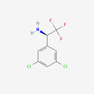 (R)-1-(3,5-Dichlorophenyl)-2,2,2-trifluoroethanamine