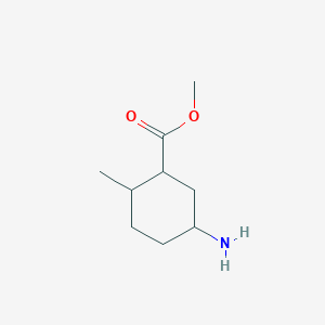 Methyl 5-amino-2-methylcyclohexane-1-carboxylate