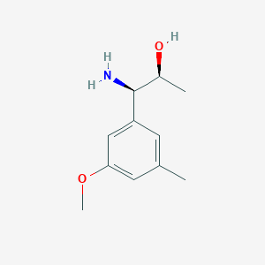 (1R,2S)-1-Amino-1-(3-methoxy-5-methylphenyl)propan-2-OL