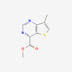 Methyl7-methylthieno[3,2-d]pyrimidine-4-carboxylate