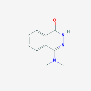 molecular formula C10H11N3O B13030023 4-(Dimethylamino)-1,2-dihydrophthalazin-1-one 