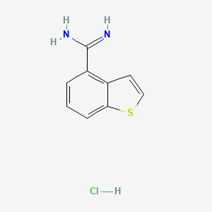 Benzo[b]thiophene-4-carboximidamide hydrochloride