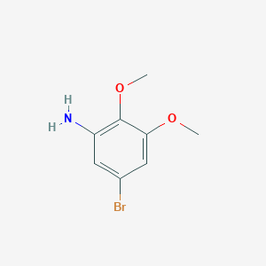 molecular formula C8H10BrNO2 B13030177 5-Bromo-2,3-dimethoxyaniline 