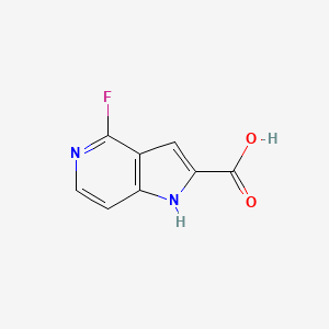 4-fluoro-1H-pyrrolo[3,2-c]pyridine-2-carboxylic acid