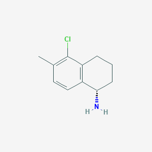 (S)-5-Chloro-6-methyl-1,2,3,4-tetrahydronaphthalen-1-amine