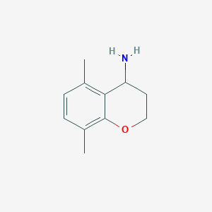 5,8-Dimethylchroman-4-amine