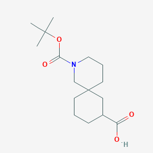 2-(tert-Butoxycarbonyl)-2-azaspiro[5.5]undecane-8-carboxylicacid