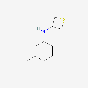 N-(3-Ethylcyclohexyl)thietan-3-amine