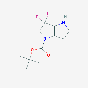 tert-Butyl 3,3-difluorohexahydropyrrolo[3,2-b]pyrrole-1(2H)-carboxylate