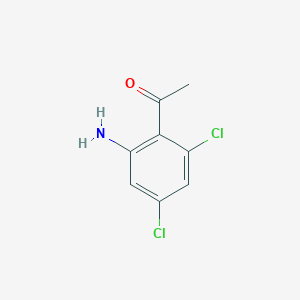 1-(2-Amino-4,6-dichlorophenyl)ethanone