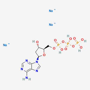 molecular formula C10H16N5Na3O12P3 B13030550 2'-Deoxyadenosine-5'-triphosphate, trisodium salt 