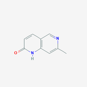 7-Methyl-1,6-naphthyridin-2(1H)-one