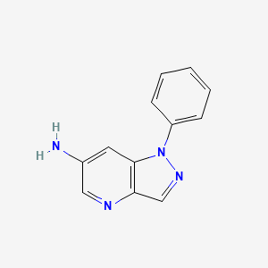 1-phenyl-1H-pyrazolo[4,3-b]pyridin-6-amine