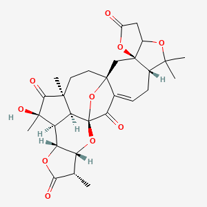 molecular formula C29H34O10 B13030618 HenridilactoneA 