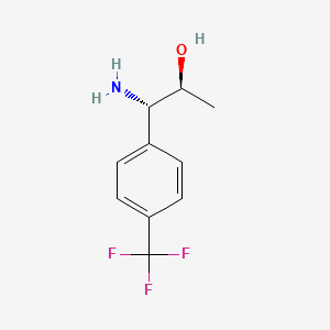 (1S,2S)-1-Amino-1-[4-(trifluoromethyl)phenyl]propan-2-OL